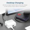 imageChargeIT 75W Dual USB Desktop Charger  USBA ampamp USBC PD Charger wPPS for Offices Labs and More