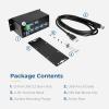 imageCoolgear 12 Port Industrial USB Hub wMulti TT Surge Protection 5Gbps Speed Surface or DIN Rail Mount Ready for Labs Factories Workstations Automation