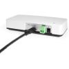imageCoolgear 4 Port USB 32 Gen 2 TypeC Hub 10Gbps Speeds Screw Locking Ports Status LEDs AC Power Adapter Included