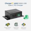 imageCoolgear ChargeIT Mini 100W USB TypeC Power Delivery Charger  Secure ScrewLock Connection MultiProtocol Fast Charging for Industrial ampamp Heavy Duty Use