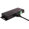 imageCoolgear USB 30 4Port Industrial Hub GL 3520 Chipset Power Supply Included 5 Gbps Speeds Mountable Supports MTT