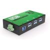 imageUSBGear 6Port USB 30 Hub Enclosed in a Rugged Metal Case6 USBA Ports