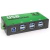imageUSBGear 6Port USB 30 Hub Enclosed in a Rugged Metal Case6 USBA Ports