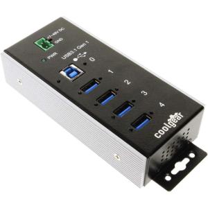 imageCoolgear 4 Port USB 32 Gen 1 Industrial Wide Temp Range Hub