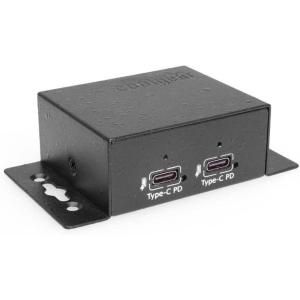 imageCoolgear ChargeIt Mini 200W TypeC PD Charger  Dual 100W Ports Fast Charging Screw Lock Compatible