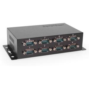 imageIndustrial 8 Port USB to RS232 Adapter with FTDI Chip High Speed 9216kbps Bus Powered Connect Legacy Serial DB9 Devices Printers Scanners POS Terminals to Modern USB Systems