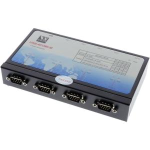 imageUSB4COMiM USB to Quad RS422485 Metal case with DINRail