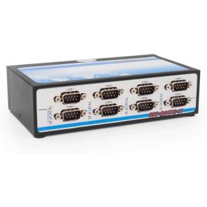 imageUSB8COMiM USB to 8X DB9 Port RS422485 Metal case with DINRail