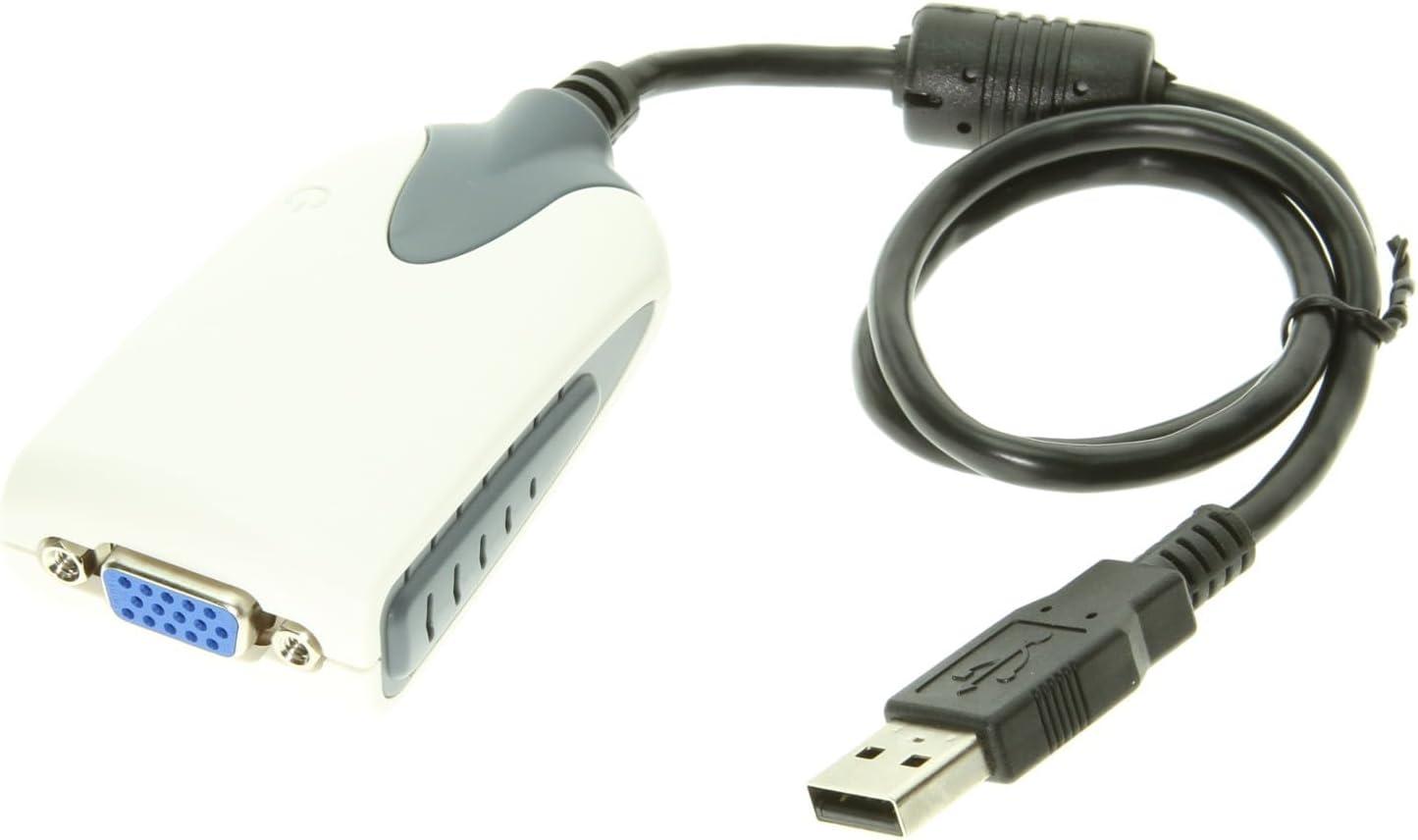 imageCoolgear HD USB 20 USB Video Card Adapter SVGA 1680x1050 for WinXPVista