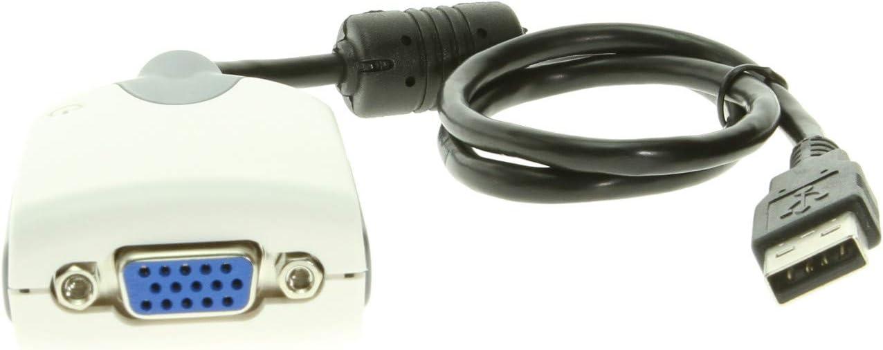 imageCoolgear HD USB 20 USB Video Card Adapter SVGA 1680x1050 for WinXPVista