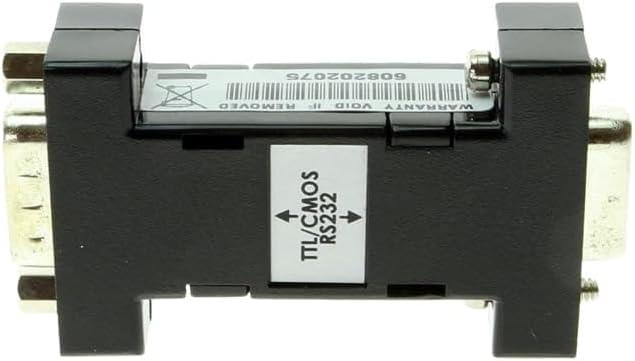 imageCoolgear RS232 to TTL CMOS Serial Converter  DB9 Male to Female Compact PortPowered Adapter for Embedded Systems Microprocessors ampamp Sensors  Plug ampamp Play