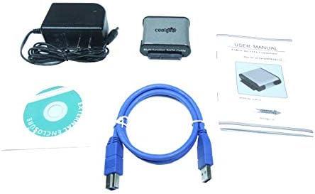 imageCoolgear USB 30 to SATA Hard Disk Adapter