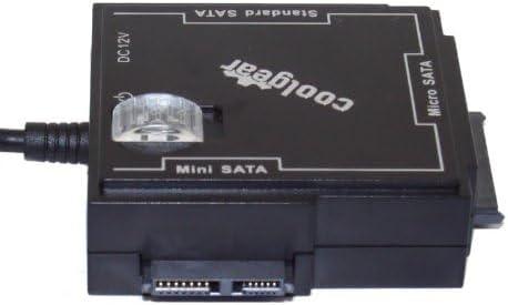 imageCoolgear Universal Sata Drive Adapter for All SATA Drives with Power Adapter