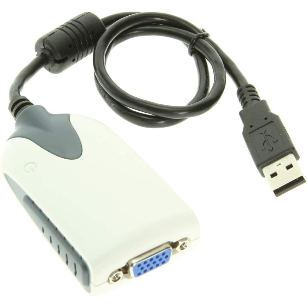 imageCoolgear HD USB 20 USB Video Card Adapter SVGA 1680x1050 for WinXPVista