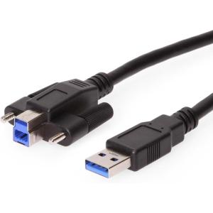 imageCoolgear 5ft USB 32 Gen 1 SuperSpeed Standard TypeA to ScrewLock TypeB Cable