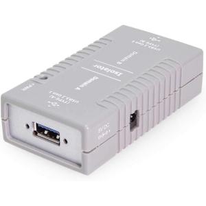 imageCoolgear USB Isolation Adapter wScrew Lock USBB  3000Vrms Protection for Labs Medical Devices ampamp Automation  TAA Compliant