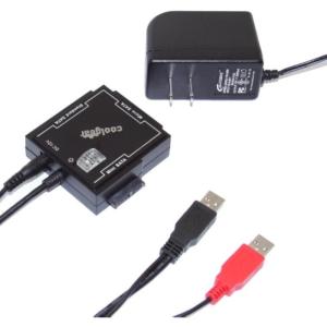 imageCoolgear Universal Sata Drive Adapter for All SATA Drives with Power Adapter