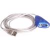 imageUSBGear USB to RS232 Serial Adapter  6ft USB to DB9 Cable with Status LEDs FTDI Chip CrossPlatform Compatible