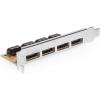 imageCoolgear Internal to External eSATA 4 Port PCI Bracket