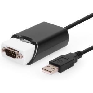 imageUSBGear USB 20 to Serial RS232422485 Adapter wFTDI Chip Surge Protection LED Diagnostics User Configurable DIP Switch