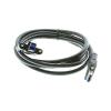 imageCoolgear 5ft USB 3 SuperSpeed A Male to B Male Screw Lock Cable