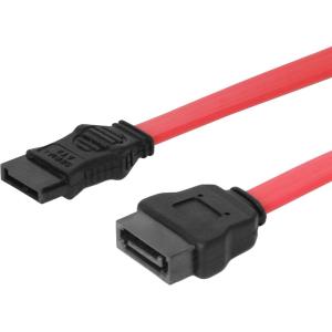 imageCoolgear SATA 12quot Male to Female Extension Cable 7 Pin for SATA Drives Hard Drives ampamp More