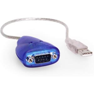 imageUSBGear 12 inch USB to Serial RS232 DB9 Pin Adapter with FTDI Chipset for Windows 11 10 8 7 and Mac Systems  Use for Laptop Serial Port PDA GPS Modems Routers and More
