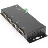imageCoolgear 4Port RS232422485 Serial to Ethernet Device Server PoE Power