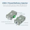 imageCoolgear Industrial USBC to USBB Power Delivery Injector 60W100W PD Flexible Mounting