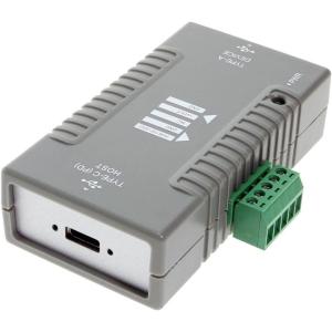 imageCoolgear Industrial USBC to USBA Power Delivery Adapter 10Gbps Data Flexible Mounting