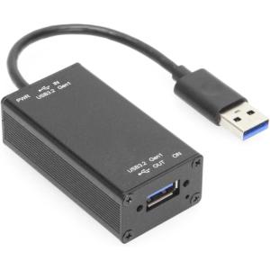 imageCoolgear SinglePort Managed USB Adapter  Power Control 5Gbps Data Transfer and Surge Protection