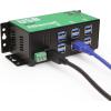 imageCoolgear 12 Port USB 32 Gen 1 Over IP Network Device Sharing Hub wPort Status LEDs