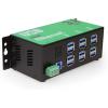 imageCoolgear 12 Port USB 32 Gen 1 Over IP Network Device Sharing Hub wPort Status LEDs