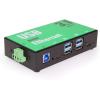 imageCoolgear 6 Port USB 32 Gen 1 Over IP Network Device Sharing TypeC Hub wPort Status LEDs
