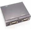 imageCoolgear 2 Port USB to RS232 Serial Adapter  Industrial DB9 Converter w 25kV ESD amp 2kV Optical Isolation LEDs Plug amp Play