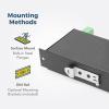 imageCoolgear 4 Port Managed USB 32 Gen 1 Hub with 15KV ESD Surge Protection and Individual Port Control for PCs