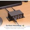 imageCoolgear Compact 4 Port USB 32 Gen 2 Hub  10Gbps HighSpeed Data Transfer amp Advanced Device Protection