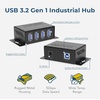 image:imageCoolgear USB 32 Gen 1 Bus Powered 4 Port Mini Hub with ESD