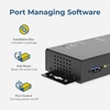 image:imageCoolgear 7 Port Managed USB 32 Gen 1 Workstation Hub w 15KV ESD Surge Protection