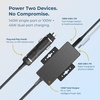 image:imageCoolgear 145W Dual USBC Car Charger  PD 31 EPR Type C Vehicle Charger with 140W Laptop Charging Mountable Flanges and 12V to 24V Plug for Trucks Fleet Vans and Mobile Workstations