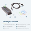image:imageCoolgear 7 Port Managed USB 3 Hub w 15KV ESD Surge Protection