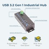 image:imageCoolgear 7 Port Managed USB 3 Hub w 15KV ESD Surge Protection