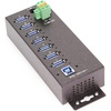 image:imageCoolgear 7 Port Managed USB 3 Hub w 15KV ESD Surge Protection