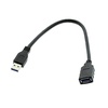 image:imageCABLEMAX USB 30 Cable Extension  Molded A Male to A Female 12 inch Cable1ft