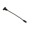 image:imageCoolgear 54in USB TypeC Male to Female Panel Mount Extension Cable  10Gbps 3A Charging Shielded Ready for Panel Mount Installation8 inch