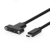 image:imageCoolgear 54in USB TypeC Male to Female Panel Mount Extension Cable  10Gbps 3A Charging Shielded Ready for Panel Mount Installation36 inch