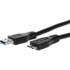 image:imageUSBGear 1ft USB 30 5Gbps Type A Male to MicroB Male Super Speed Cable