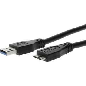 image:imageUSBGear 1ft USB 30 5Gbps Type A Male to MicroB Male Super Speed Cable
