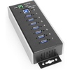 image:imageCoolgear 7 Port USB 32 Gen 1 Industrial Wide Temp Range Hub