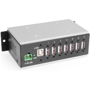 image:imageCoolgear 7 Port USB 20 Industrial Wide Temp Range Hub